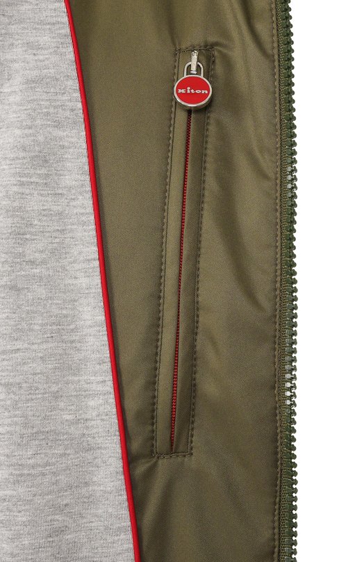 Бомбер Kiton UW2141V0834F04 Хаки  UW2141V0834F04 Фото 7