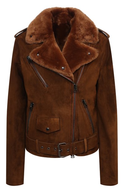Женская куртка с меховой подкладкой TOM FORD, арт. CSF623-FUX131