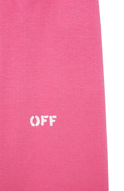 Хлопковые шорты OFF-WHITE, арт. OGCD002S23JER0013201, фото 3