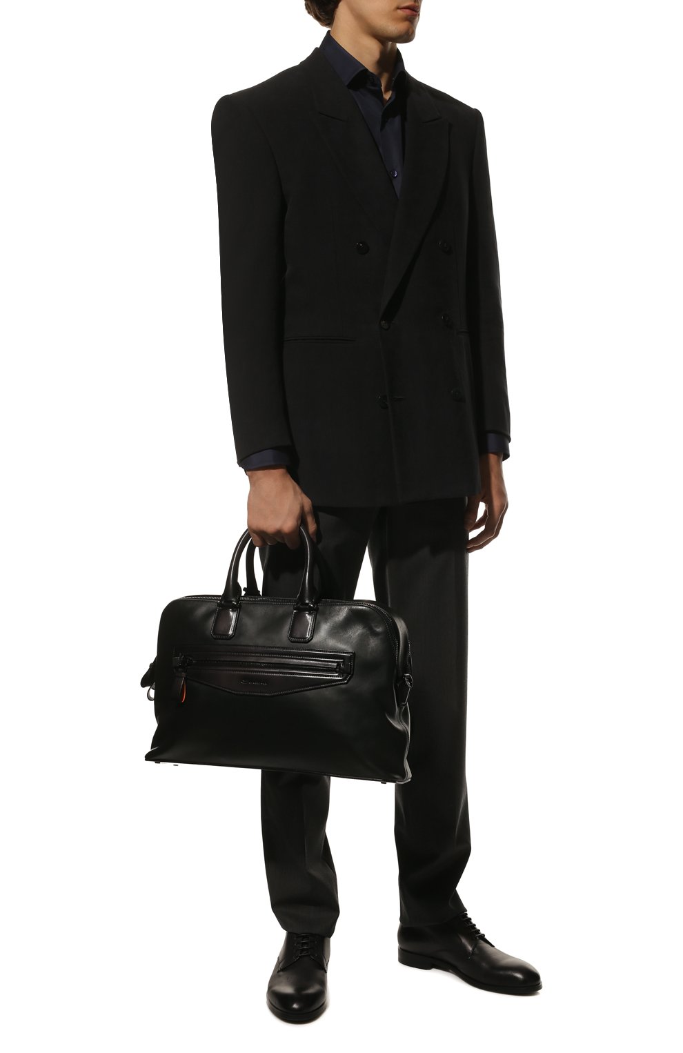 Кожаная сумка для ноутбука SANTONI, арт. UIBBA2275LI-GSP9N01, фото 7