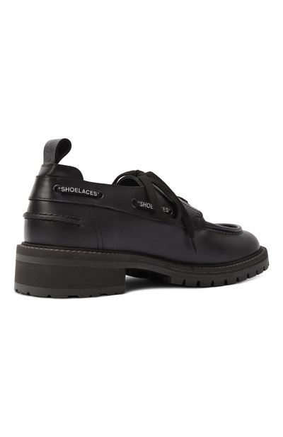 Кожаные топсайдеры san diego OFF-WHITE, арт. 0MIG00BC99LEA001, фото 5