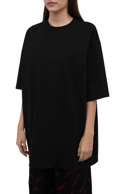 Хлопковая футболка BALENCIAGA, арт. 651795/TKVA9, фото 3