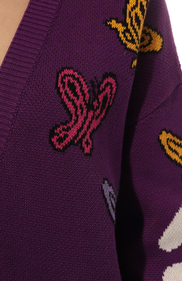 Кардиган из хлопка и шелка NERVURE, арт. 10030, фото 6