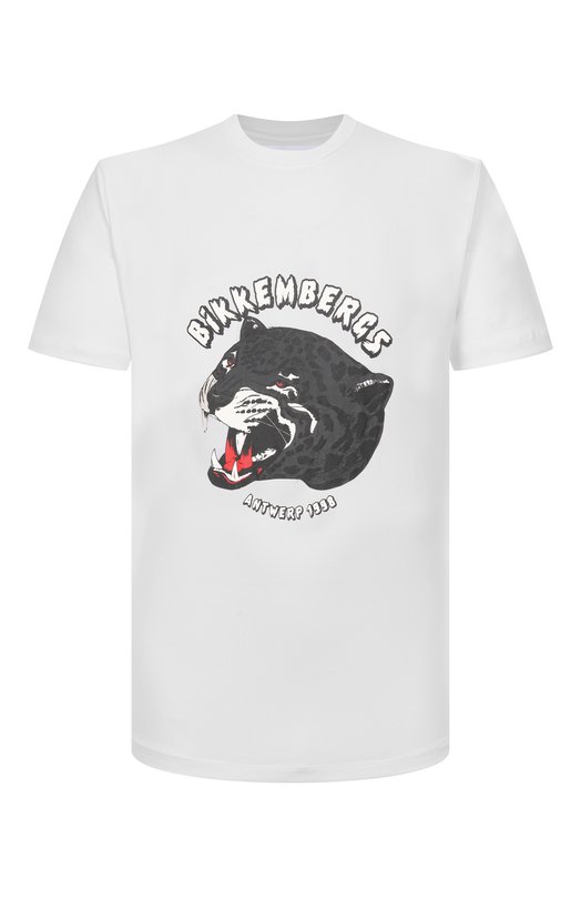 Хлопковая футболка Dirk Bikkembergs BMT1210 Белый BMT1210