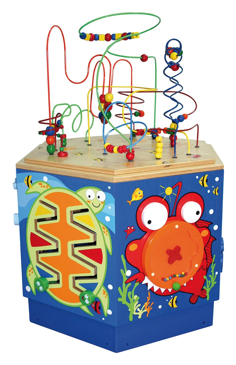 Развивающая игрушка бизиборд коралловый риф HAPE, арт. E1907_HP, фото 1