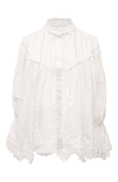 Хлопковая блузка LUG VON SIGA, арт. LVSPFHS2023211, фото 1