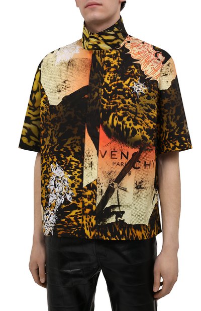 Хлопковая рубашка GIVENCHY, арт. BM60PL13R5, фото 3