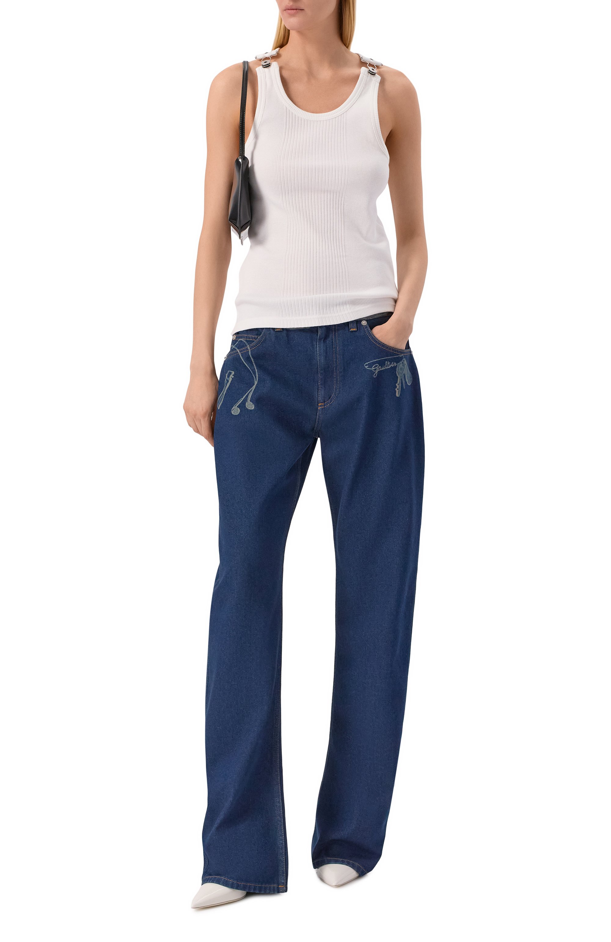 Хлопковый топ JEAN PAUL GAULTIER, арт. 25/03-U-T0380/J014, фото 2
