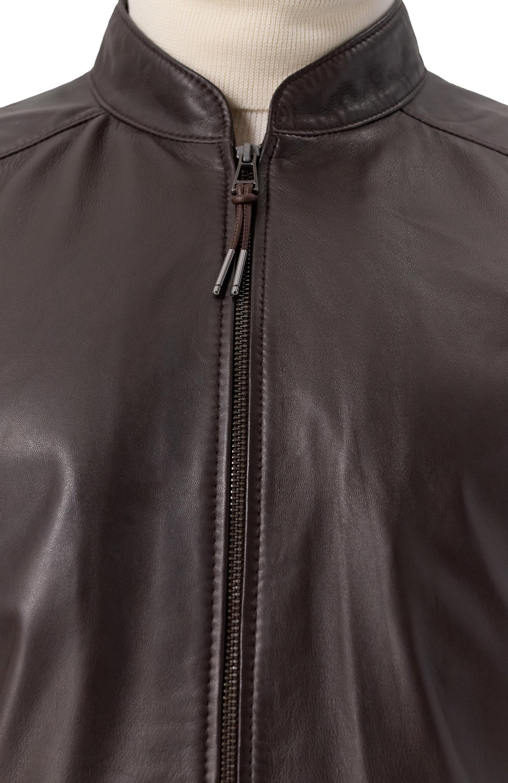 Кожаный бомбер WINDSOR, арт. B0RELL03-L/1300145/66, фото 5