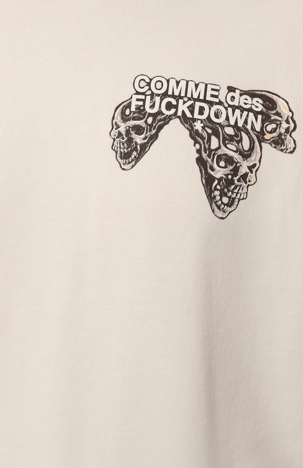 Хлопковое худи COMME DES FUCKDOWN, арт. CFABM01335, фото 5