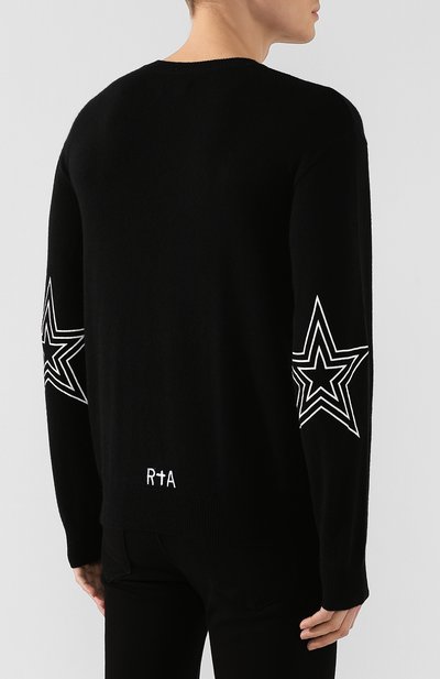 Кашемировый джемпер RTA, арт. MH9CS-7119BLK, фото 4