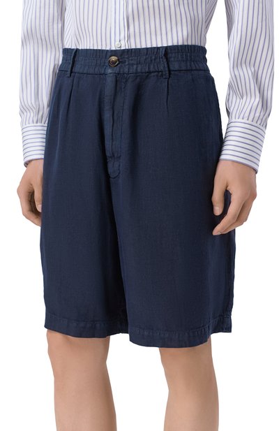 Льняные шорты BRUNELLO CUCINELLI, арт. M243DU0065, фото 3
