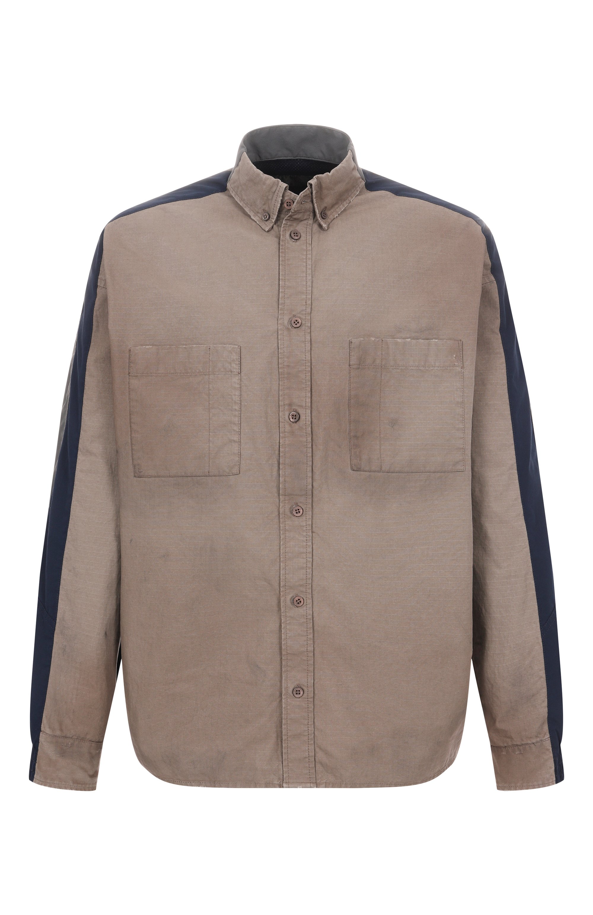 Комбинированная рубашка BALENCIAGA, арт. 839078/TSP01, фото 1