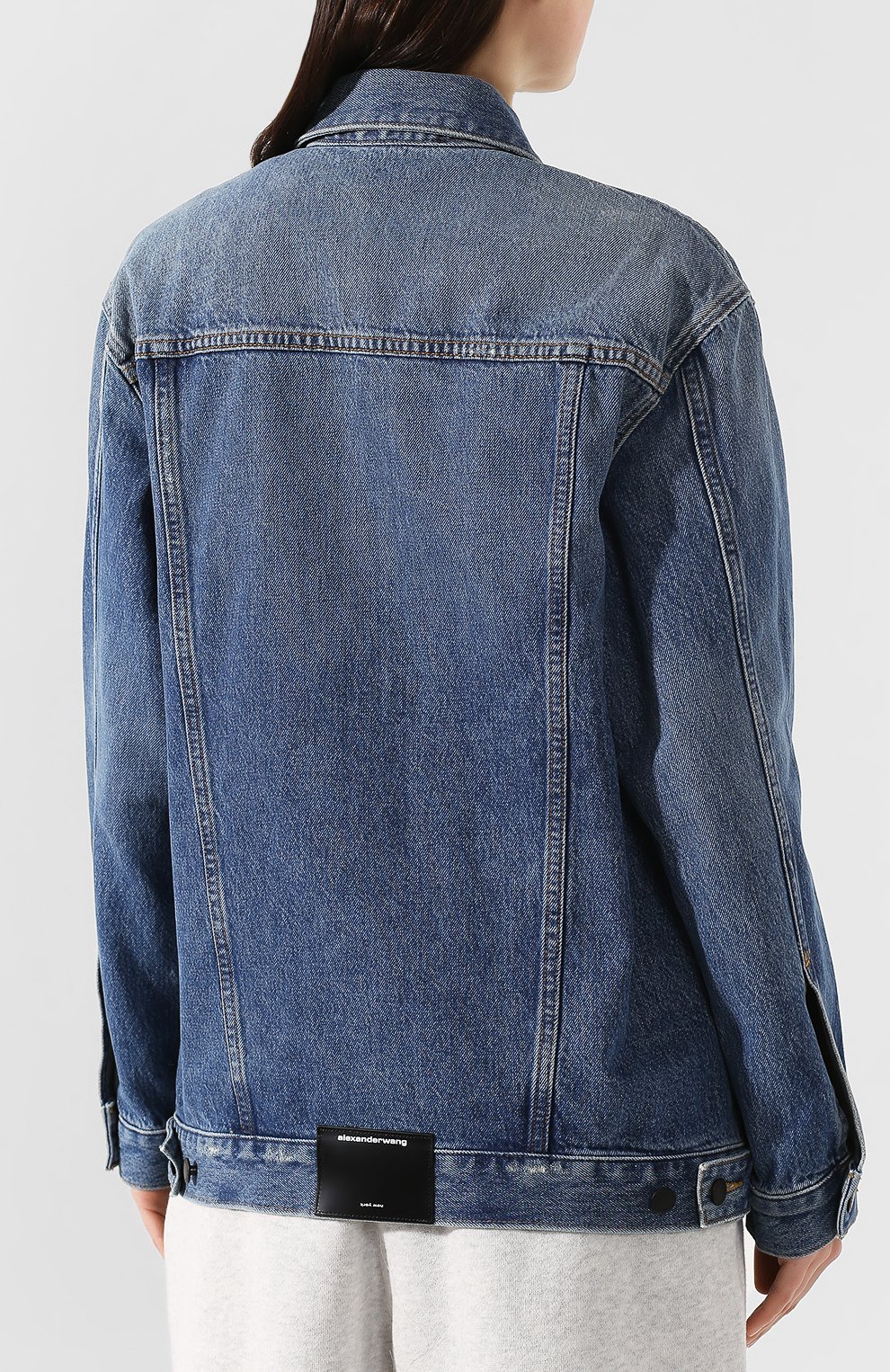Джинсовая куртка ALEXANDER WANG, арт. 4D992042AC, фото 4