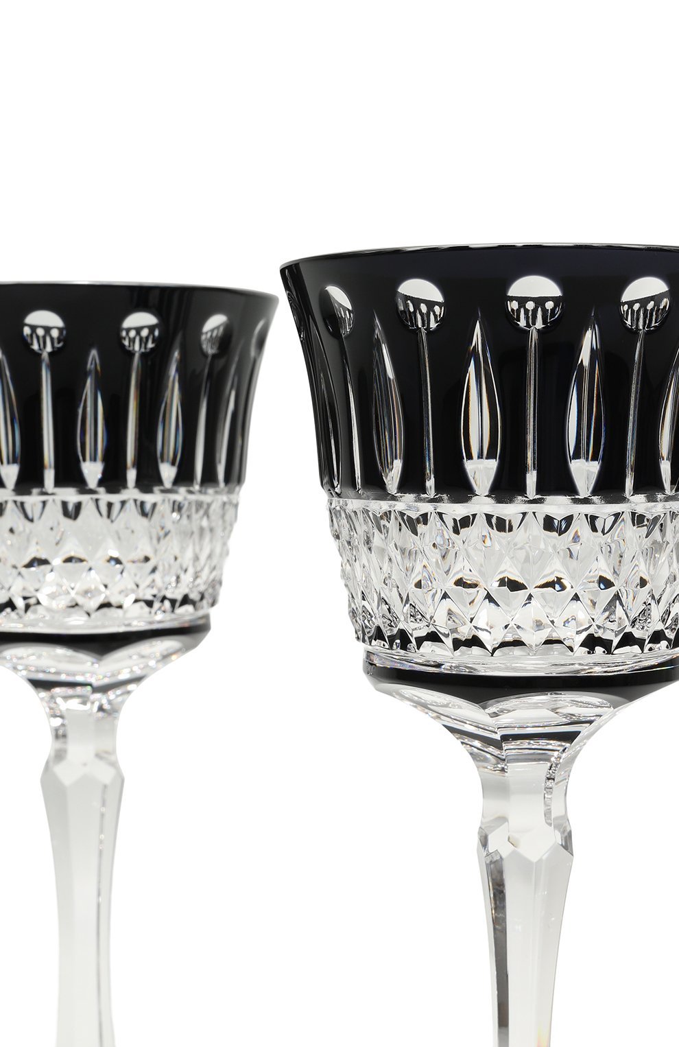 Набор из 6-ти фужеров для вина xenia TSAR черного цвета по цене 359500 руб., арт. 530016BK, фото 3 Набор из 6-ти фужеров для вина xenia TSAR, арт. 530016BK, фото 3