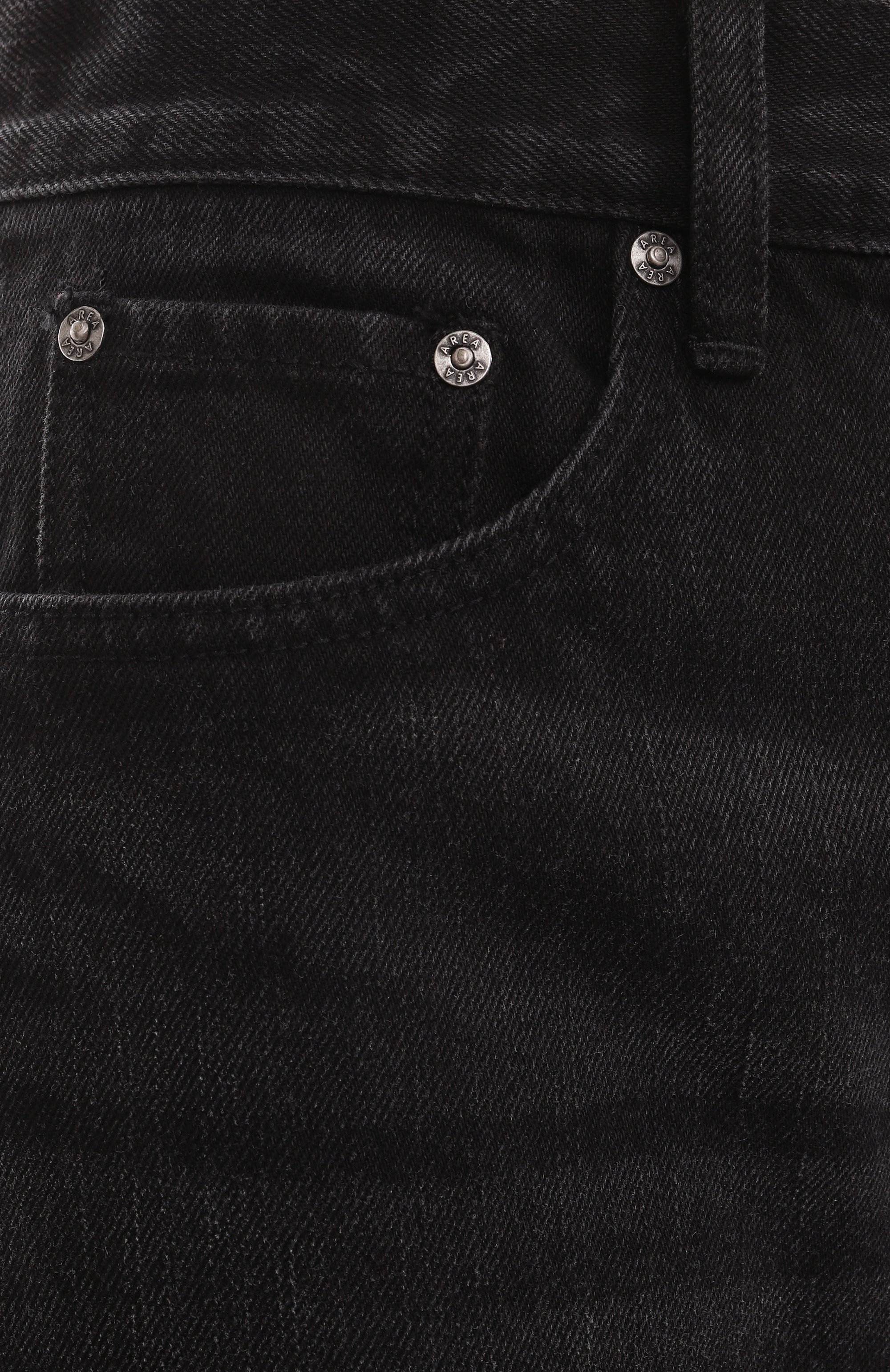 Джинсы с отделкой стразами AREA, арт. 0000P01333, фото 6