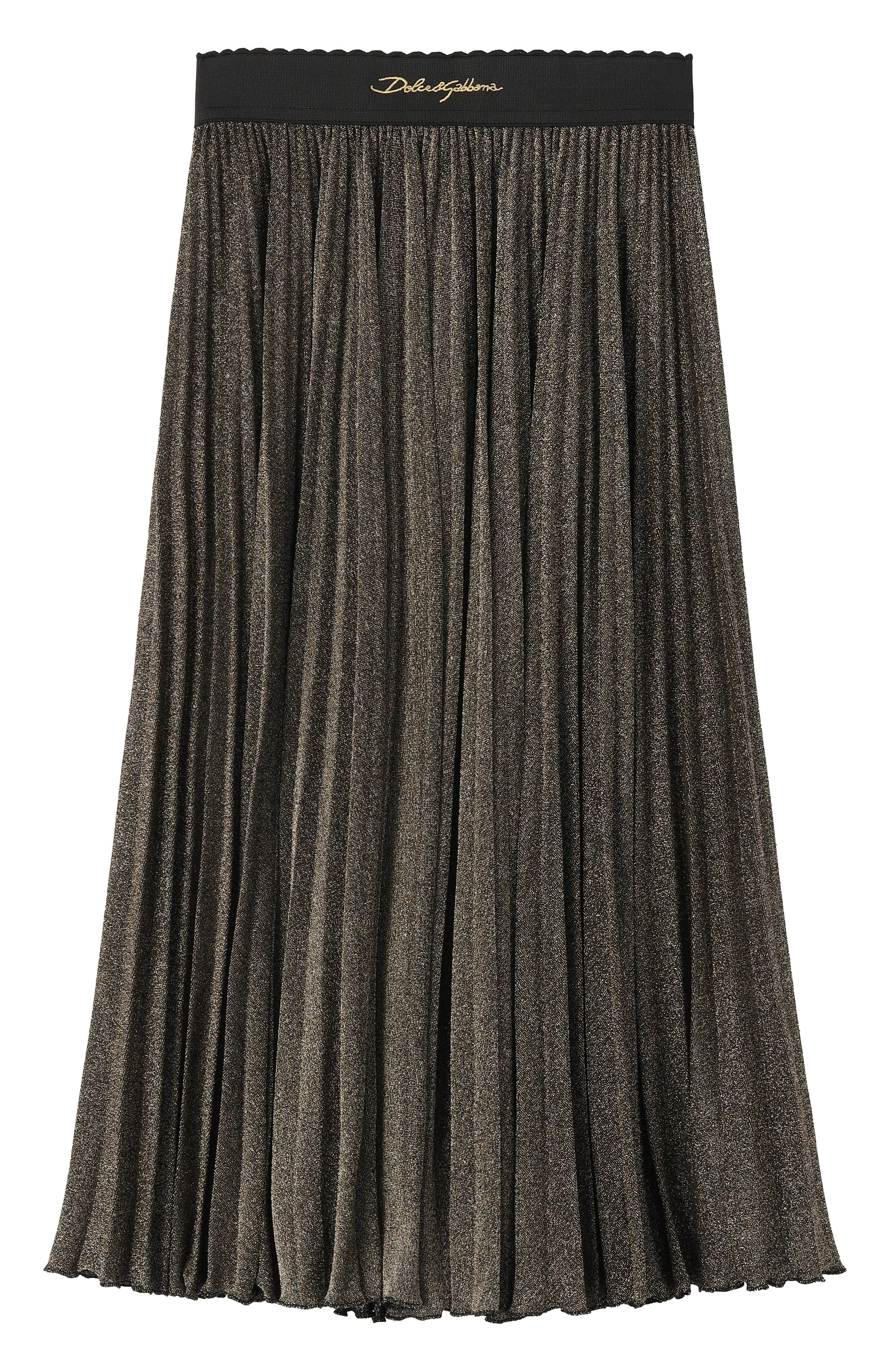 Плиссированная юбка DOLCE & GABBANA, арт. L55I38/FUGP2/2-6, фото 1