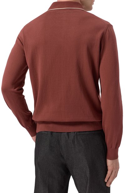 Хлопковое поло CANALI, арт. C1054/MK02261, фото 4