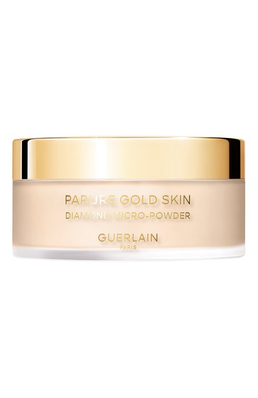 фото Рассыпчатая пудра для лица parure gold skin, оттенок 02 светлый (35g) guerlain
