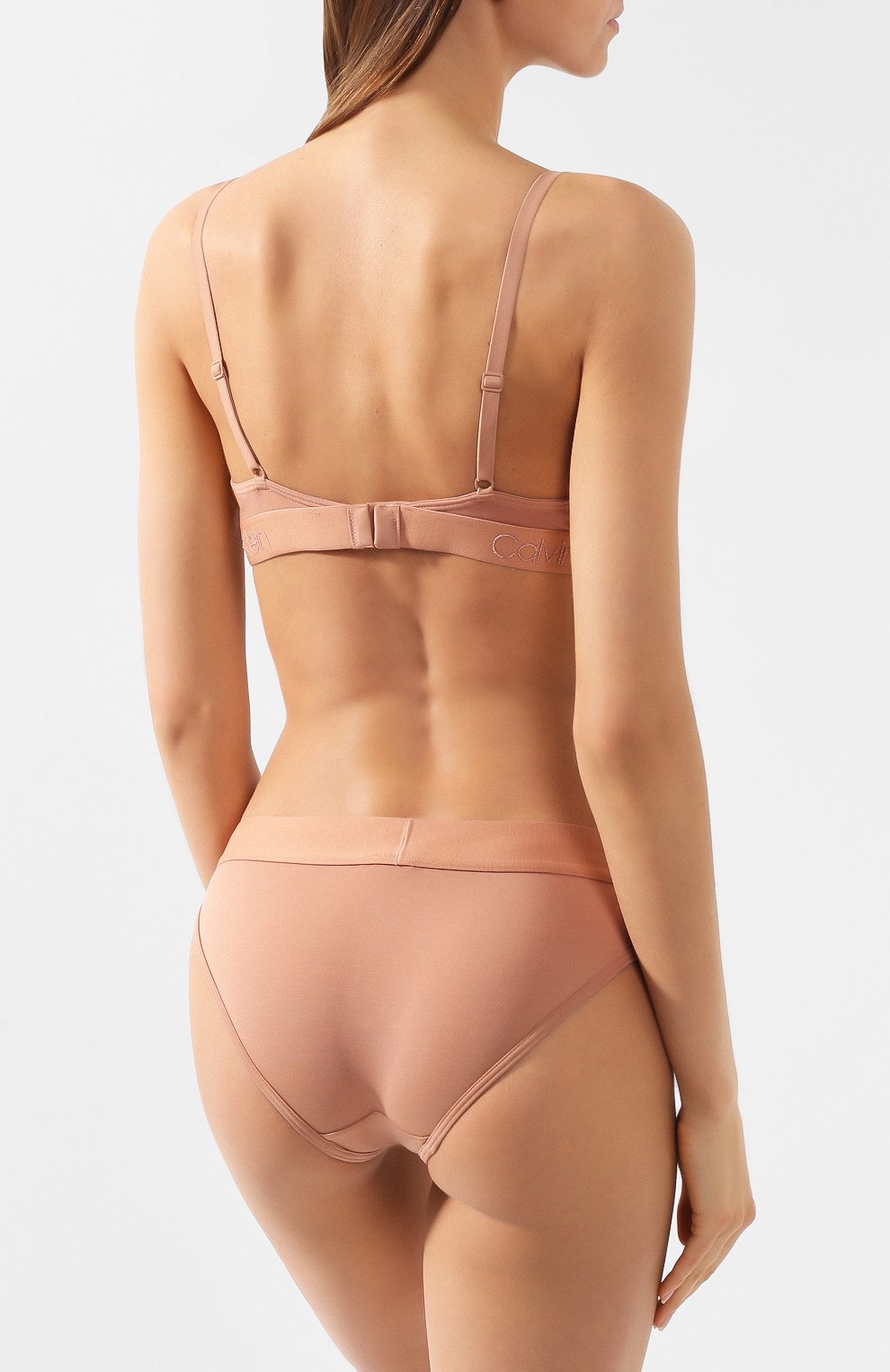 Трусы-слипы CALVIN KLEIN бежевого цвета по цене 3895 руб., арт. QF4943E, фото 3 Трусы-слипы CALVIN KLEIN, арт. QF4943E, фото 3