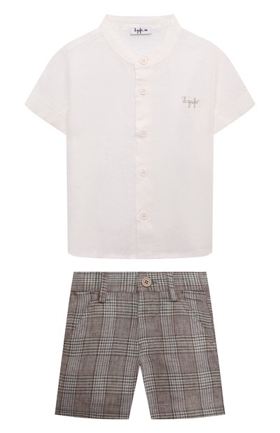 Комплект из рубашки и шорт IL GUFO, арт. P24DP470L3021/24M-36M