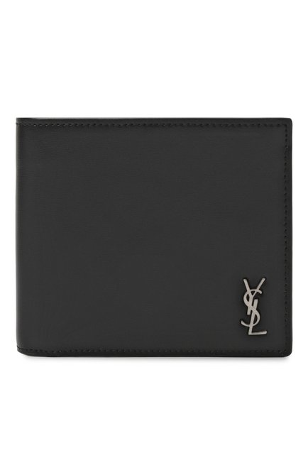 Мужской кожаное портмоне SAINT LAURENT, арт. 607727/1JB0E