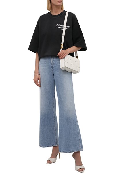Хлопковая футболка ACNE STUDIOS, арт. CI0077/W, фото 2