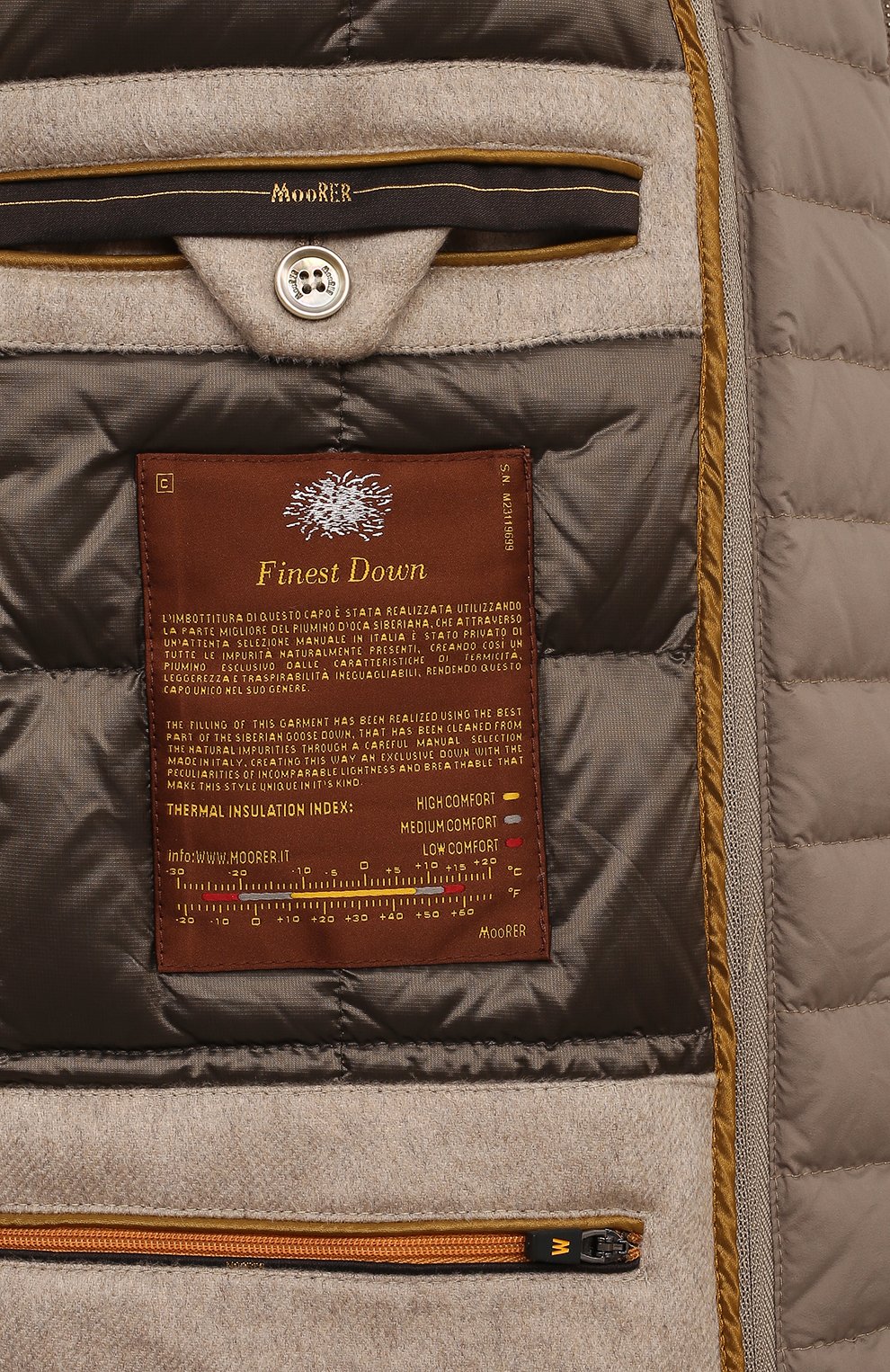 Кашемировая куртка bellotto-mrw MOORER, арт. BELL0TT0/BAB, фото 6