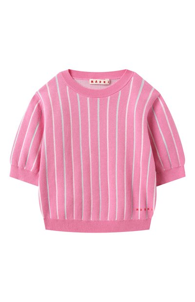 Хлопковый пуловер MARNI, арт. M01345/M00U4