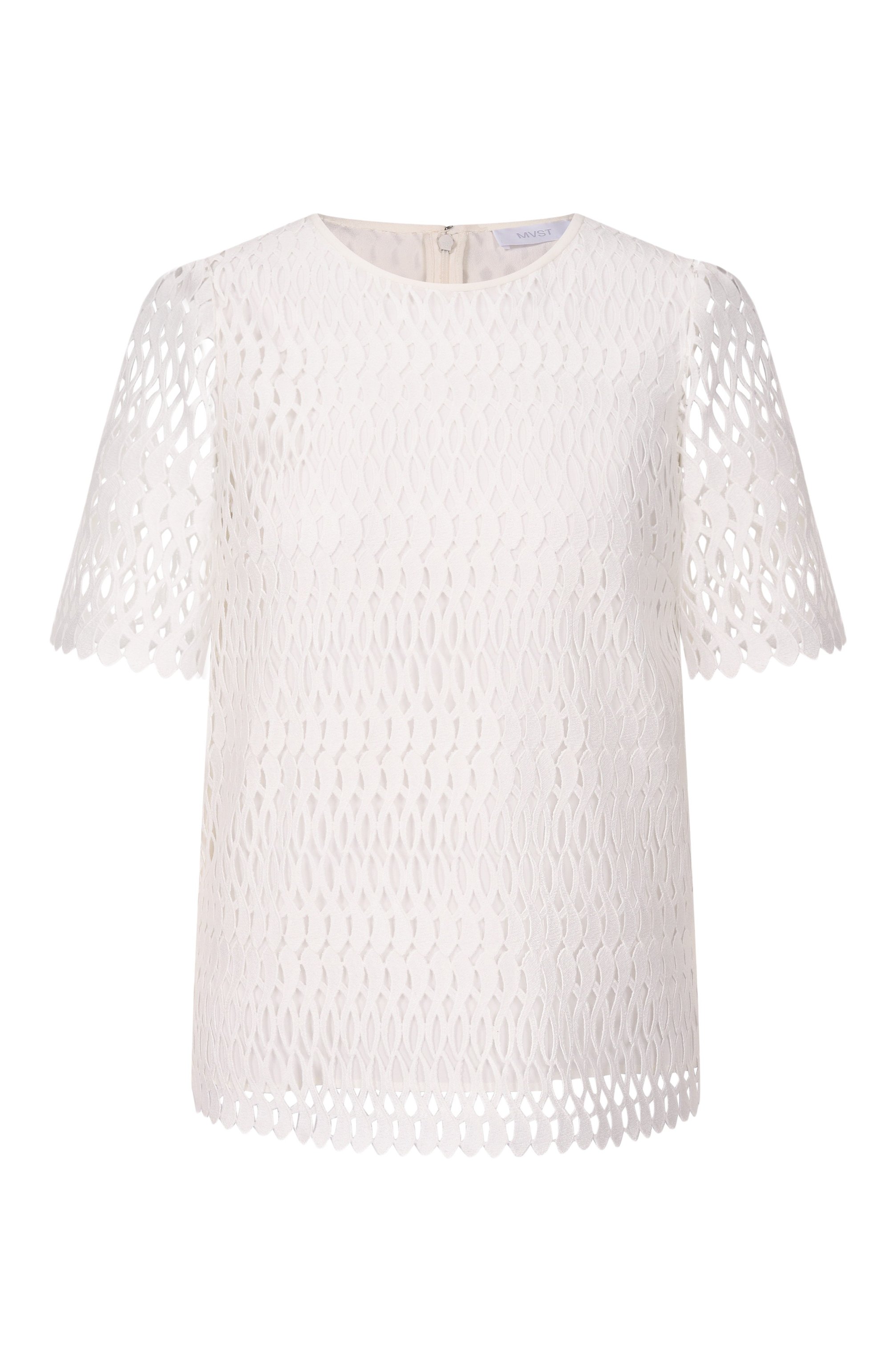 Топ MVST, арт. M26.2PW.B029/F130 JUMB0 RICAMI, фото 1