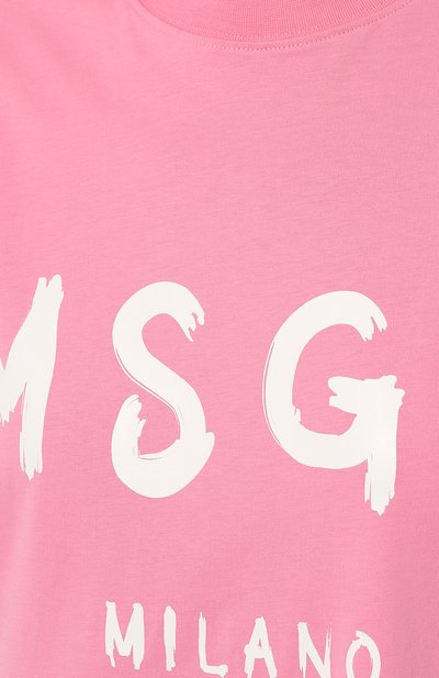 Хлопковое платье MSGM, арт. 3442MDA510/237002, фото 5
