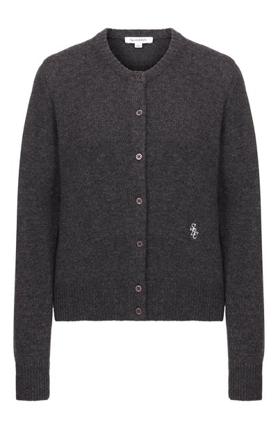 Женский кардиган из кашемира и шерсти SPORTY AND RICH, арт. WS07364302GY11