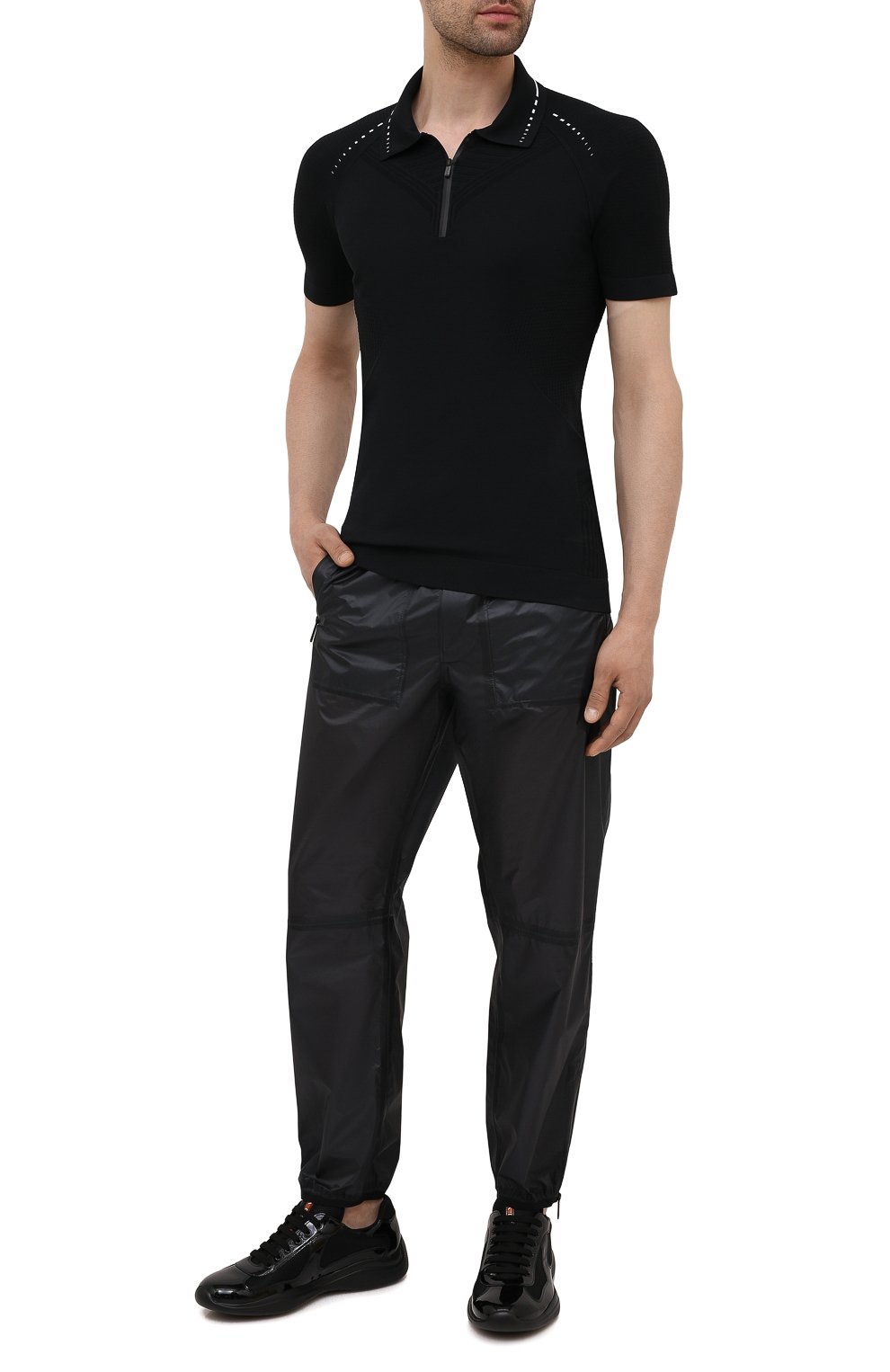 Комбинированные кроссовки PRADA, арт. 4E3400-ASZ-F0002, фото 2