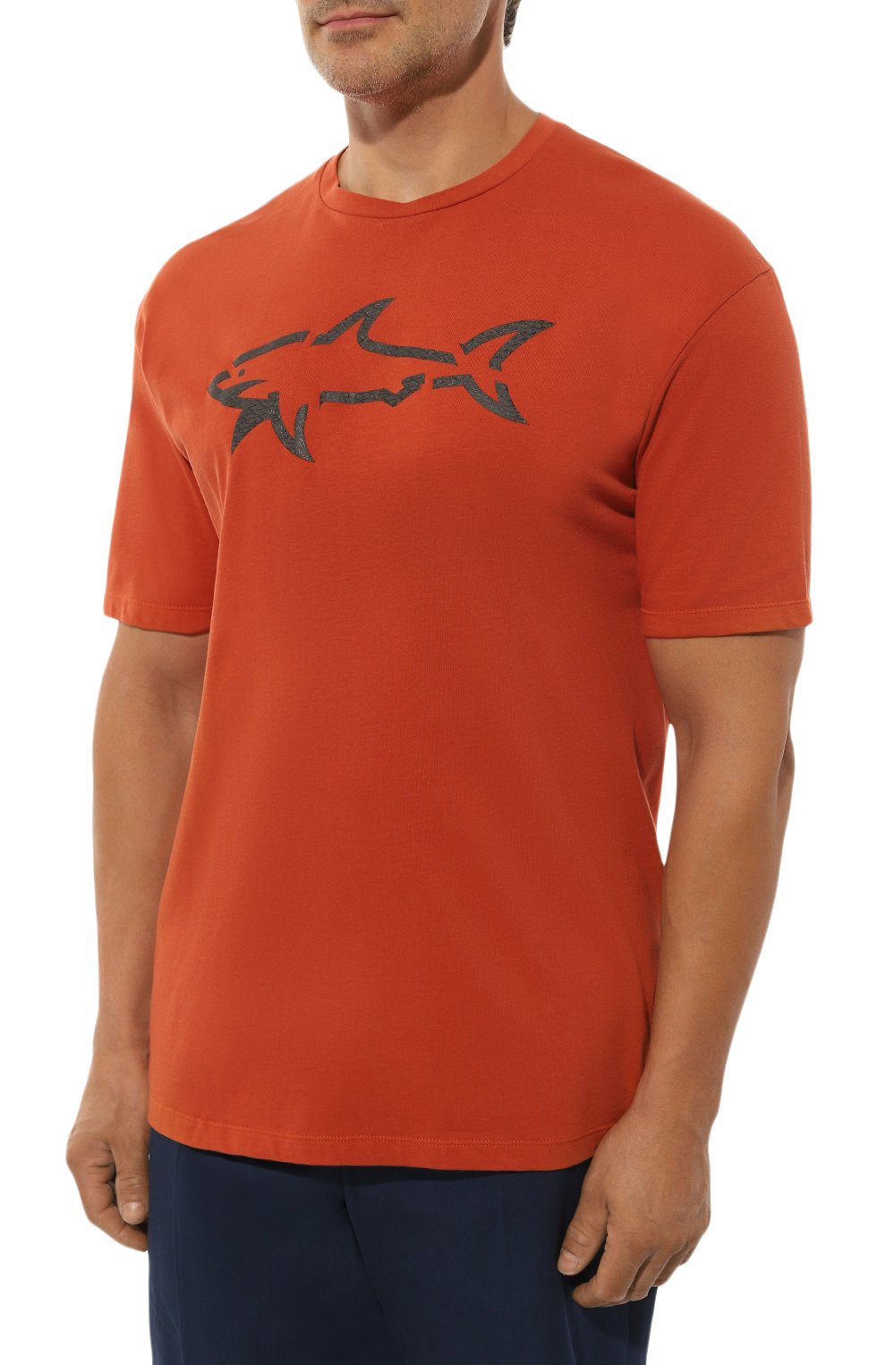 Хлопковая футболка PAUL&SHARK, арт. 14311653/011, фото 3