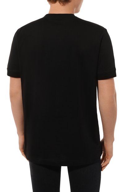 Хлопковая футболка KITON, арт. UMM055505, фото 4