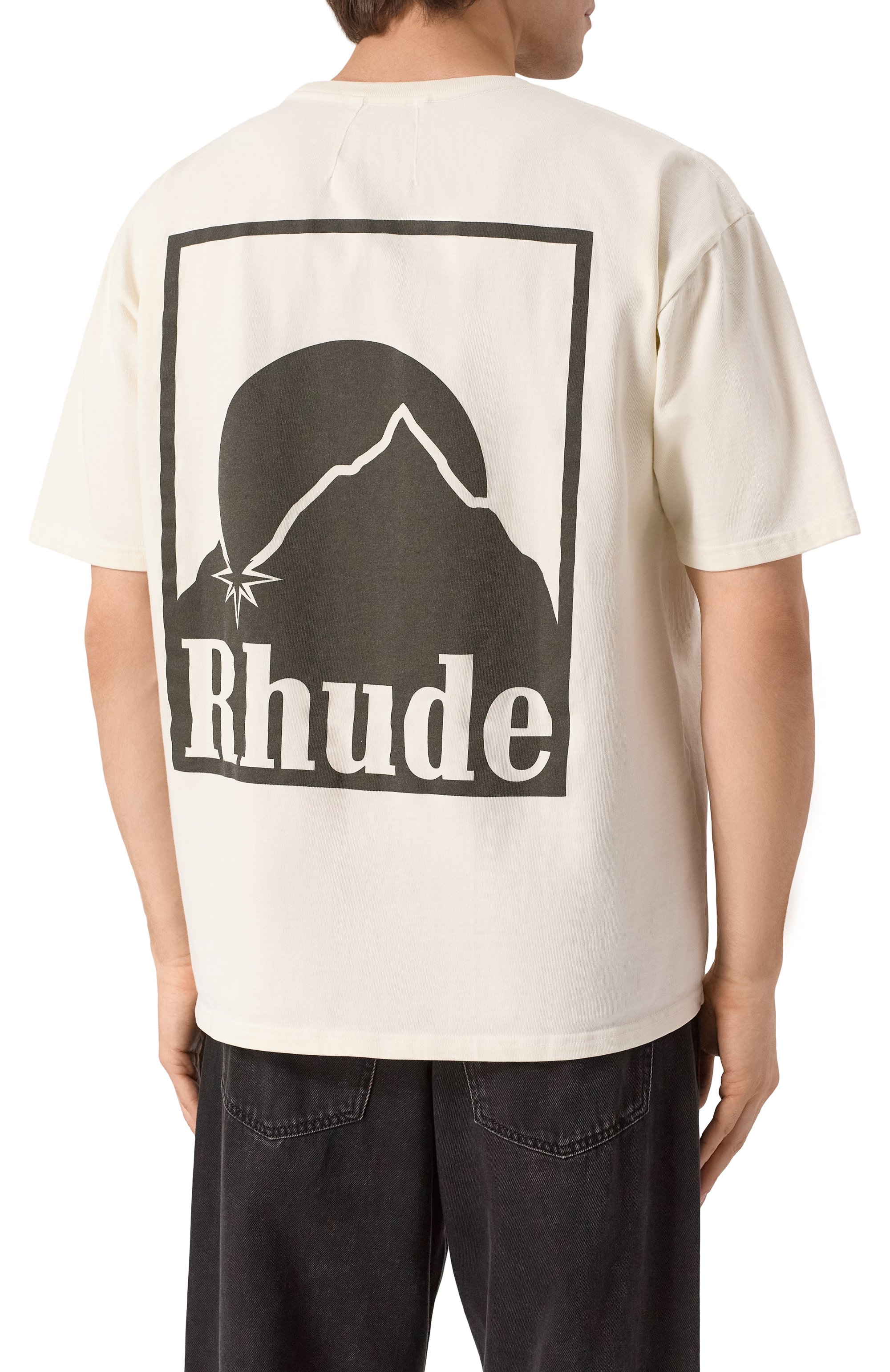 Хлопковая футболка RHUDE, арт. RHPS25TT03012, фото 4