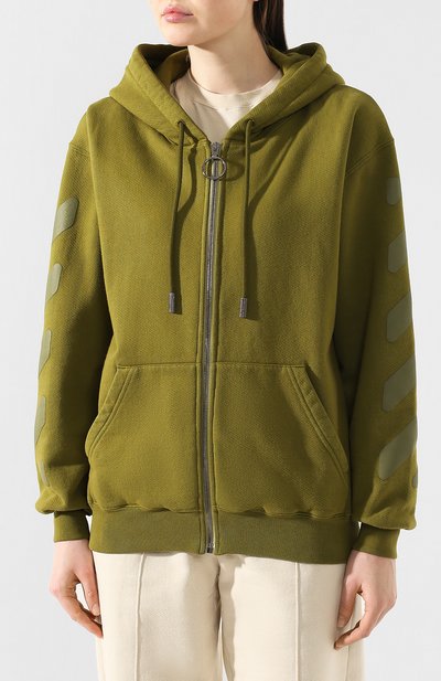 Хлопковая толстовка OFF-WHITE, арт. 0WBE005R20F301254343, фото 3