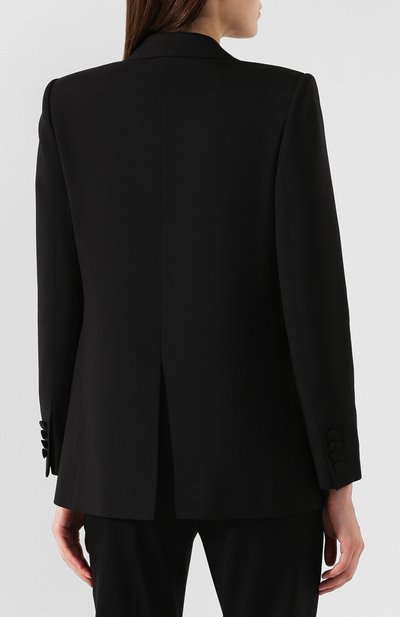 Шерстяной жакет SAINT LAURENT, арт. 568454/Y404W, фото 4