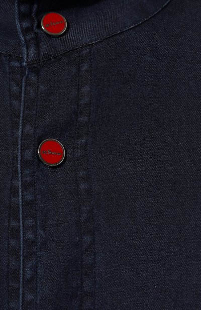 Хлопковая рубашка KITON, арт. UMCMARH08859, фото 5