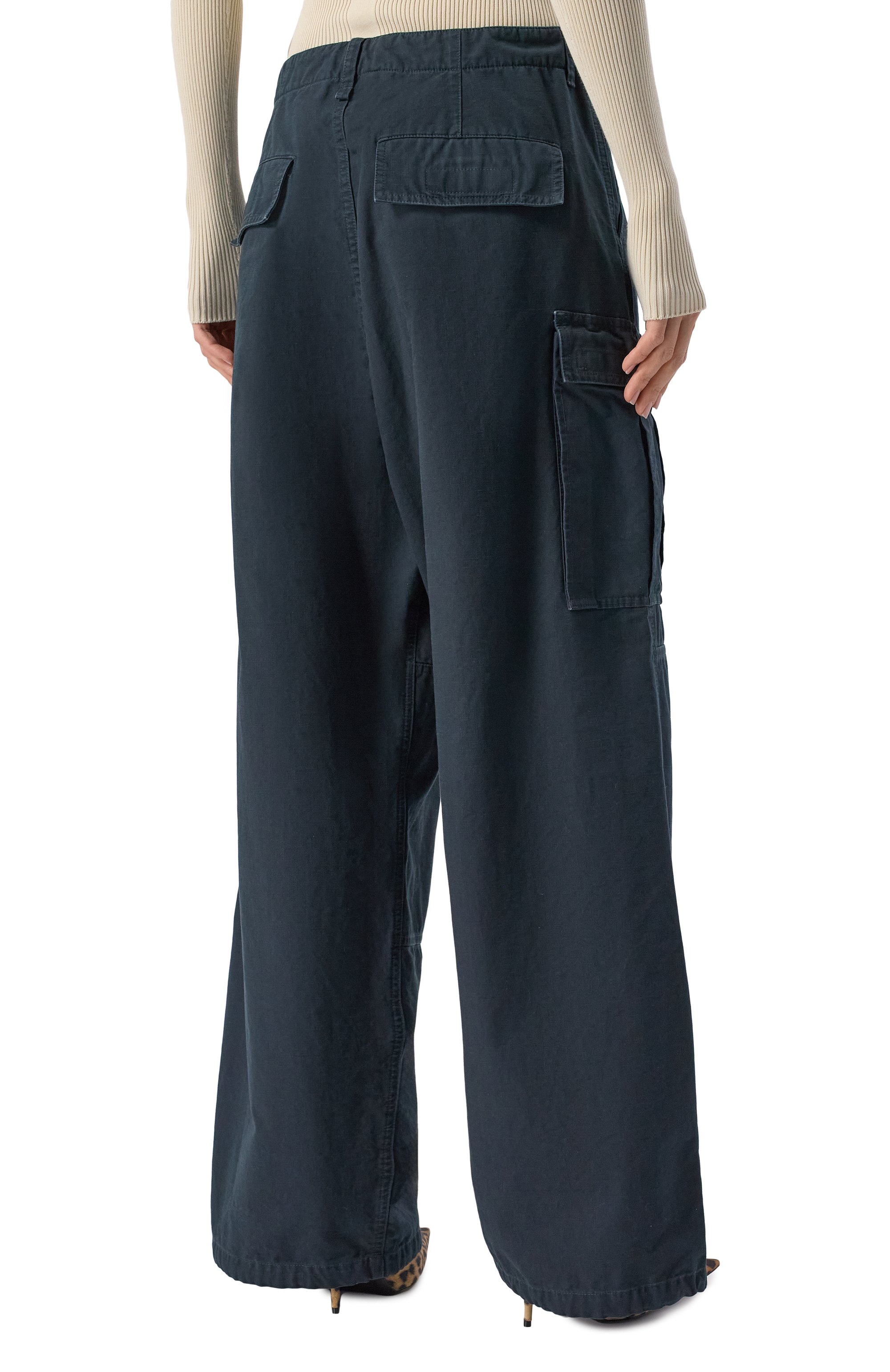 Хлопковые брюки BALENCIAGA, арт. 814571/TQP13, фото 8