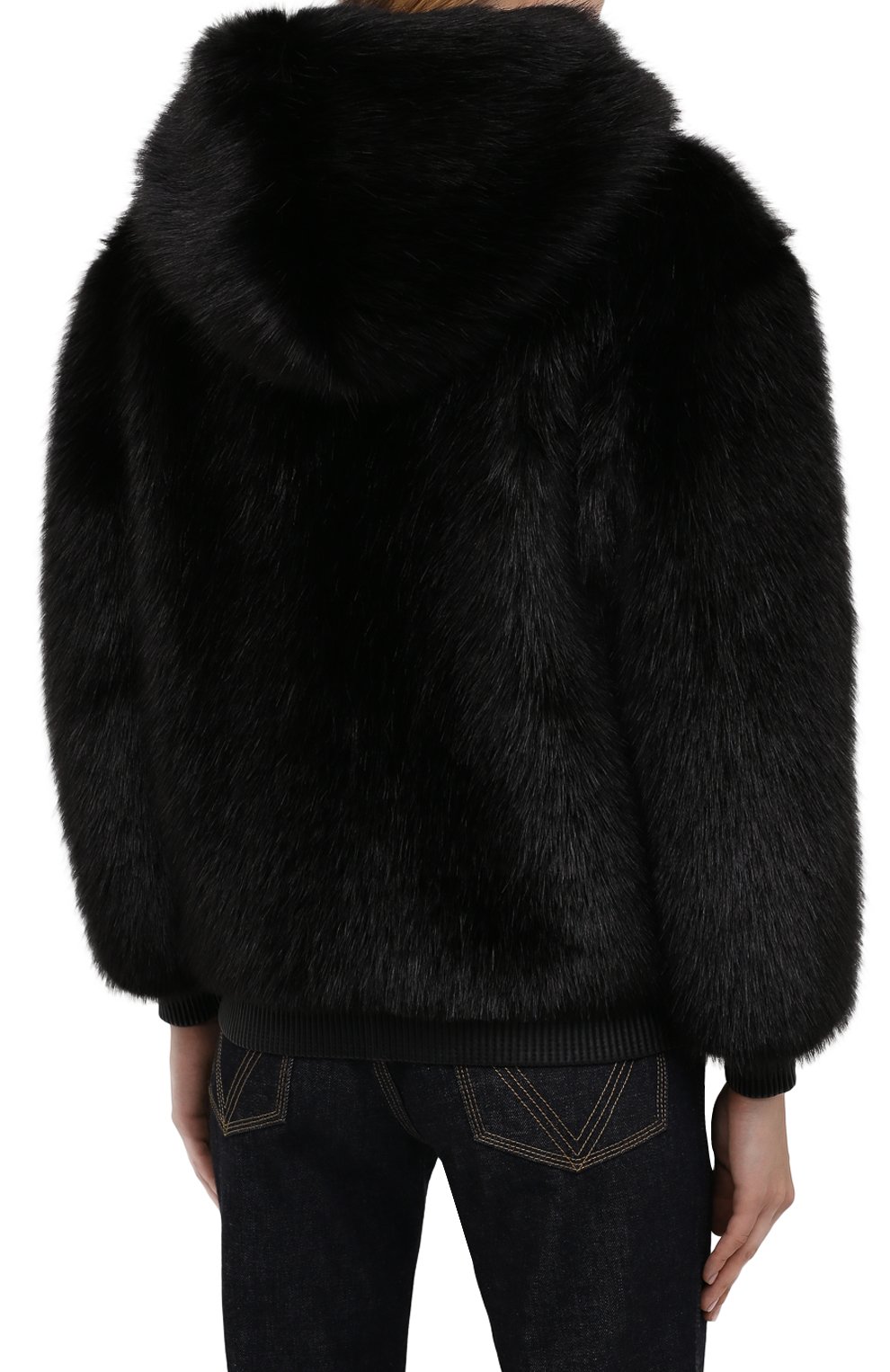 Шуба из экомеха TOM FORD, арт. CSF645-FUT010, фото 4