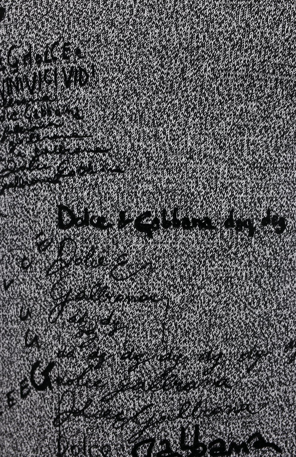 Кашемировый свитер DOLCE & GABBANA серого цвета по цене 137000 руб., арт. GXA63T/JAW1Z, фото 5 Кашемировый свитер DOLCE & GABBANA, арт. GXA63T/JAW1Z, фото 5