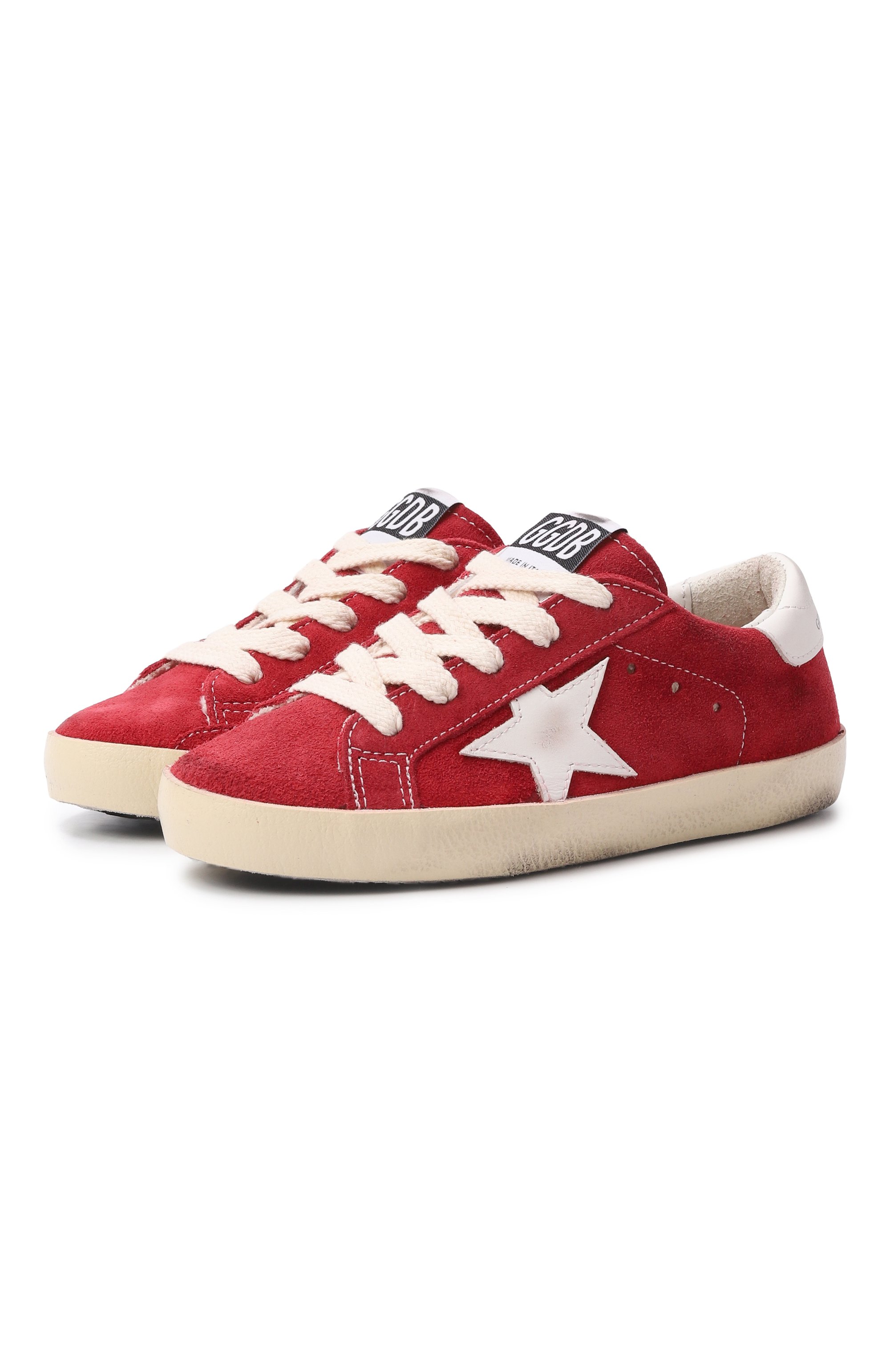 Замшевые кеды super-star GOLDEN GOOSE DELUXE BRAND, арт. GYF00101.F008031, фото 1