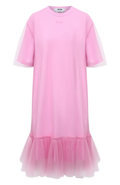 Женское хлопковое платье MSGM, арт. 3041MDA66 217298
