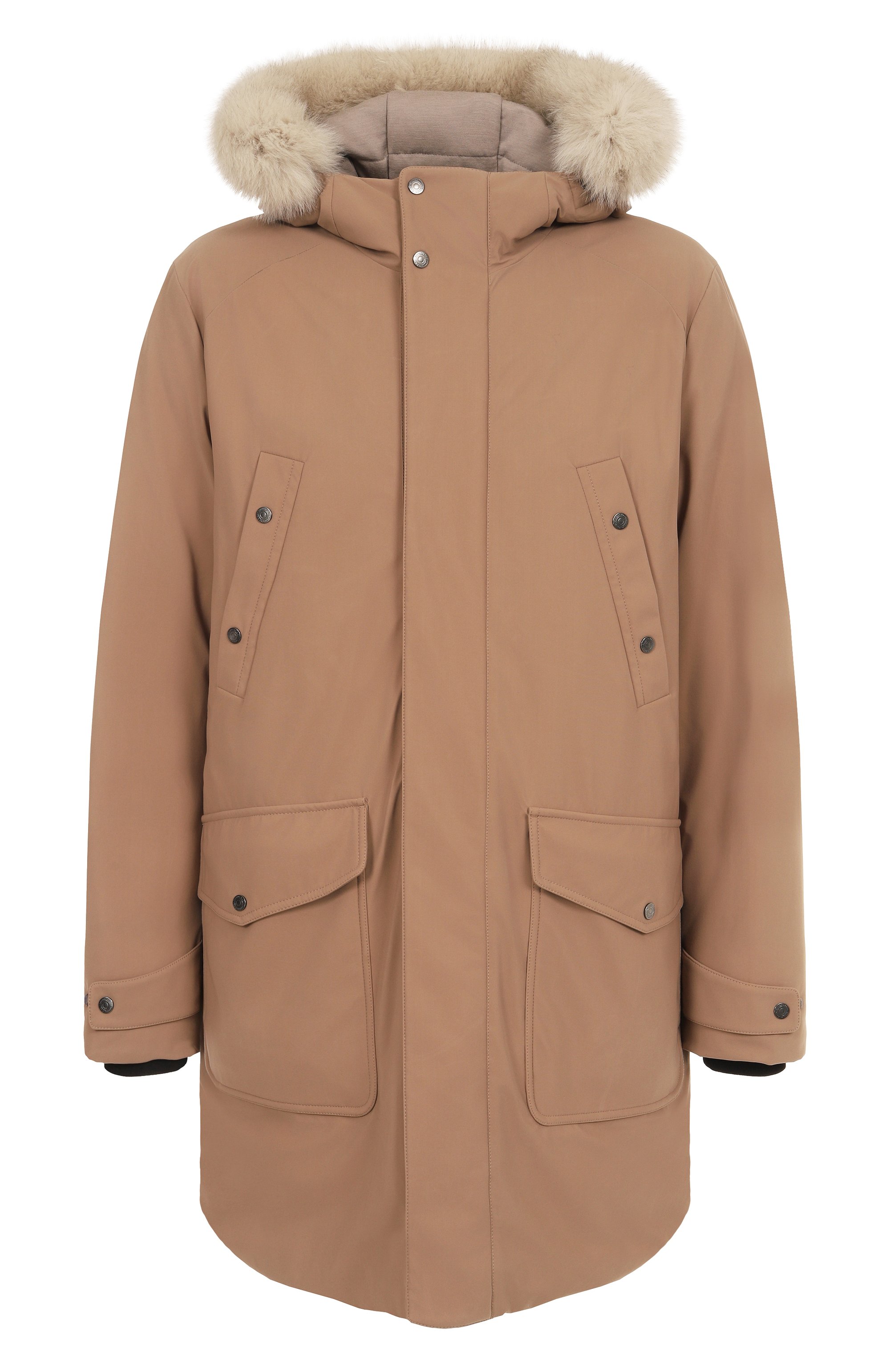 Парка с отделкой из лисицы STEFANO RICCI, арт. M6J5400061/PA003R, фото 1