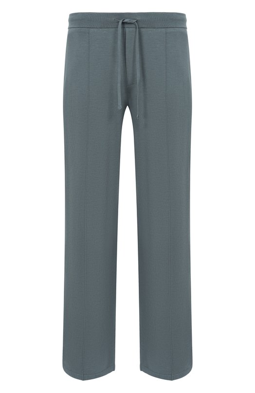 Брюки из шелка и хлопка 12 STOREEZ 136291 Зелёный 136291