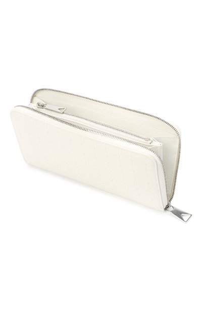 Кожаное портмоне BOTTEGA VENETA белого цвета по цене 46750 руб., арт. 593217/V0AQ1, фото 3 Кожаное портмоне BOTTEGA VENETA, арт. 593217/V0AQ1, фото 3