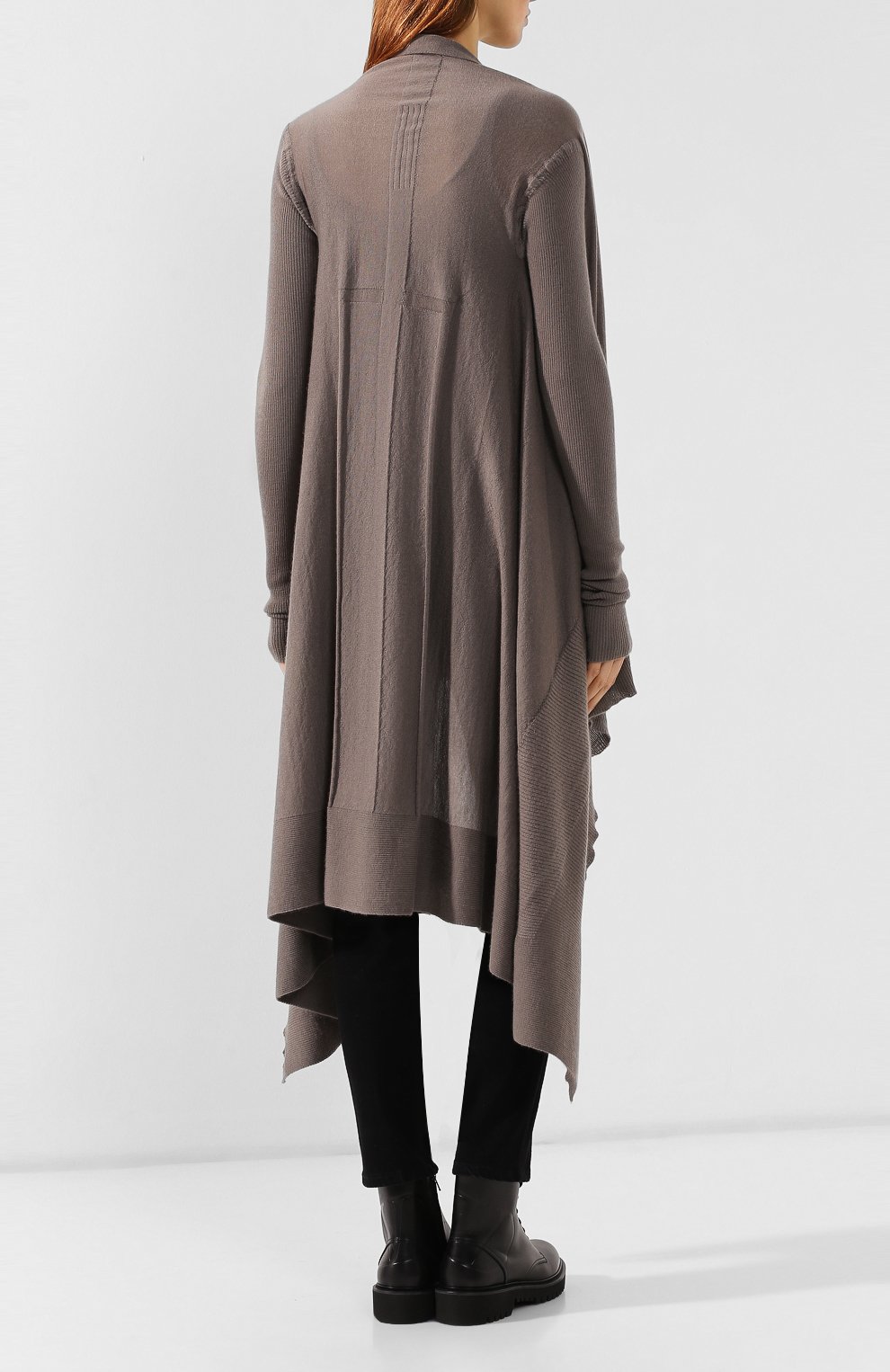 Кашемировый кардиган RICK OWENS, арт. RP19F5643/WSL, фото 4