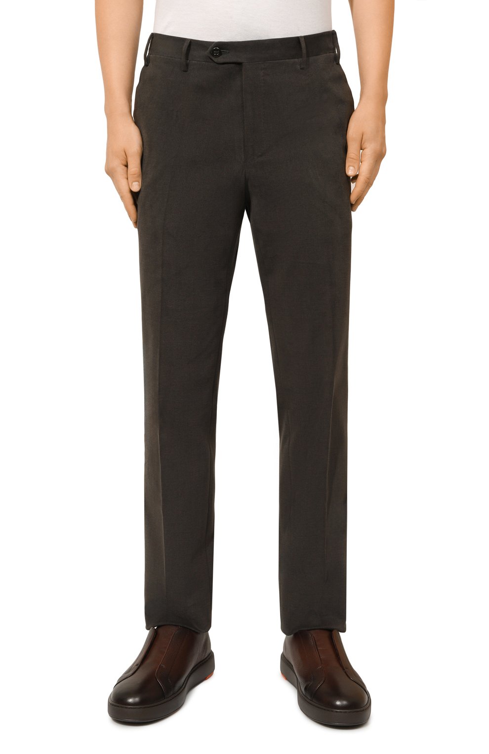 Хлопковые брюки CORNELIANI, арт. 944B01-9418503, фото 3