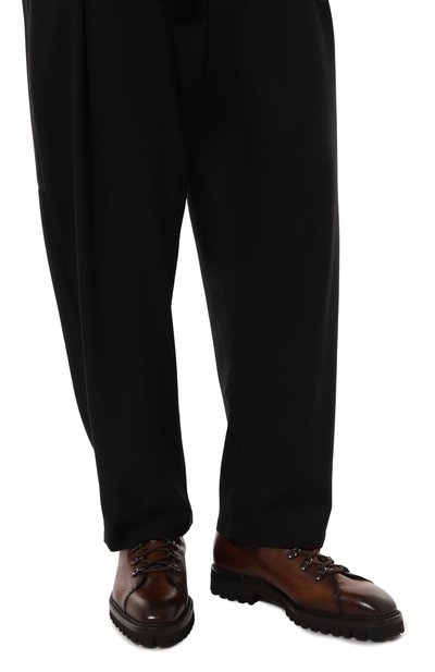 Кожаные ботинки W.GIBBS коричневого цвета по цене 59950 руб., арт. 6358001/PIPER, фото 3 Кожаные ботинки W.GIBBS, арт. 6358001/PIPER, фото 3